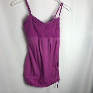 Lululemon Yoga Drawstring Hem Tank Top 0412
